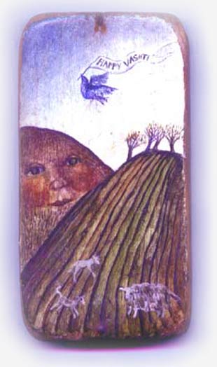 Painting by Jenny Richardson 1973 Painting by Jenny Richardson 1973