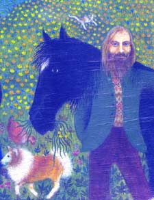 Painting by Lindsay Cook 1972 linds